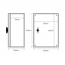 Niglon MS604020 600mm x 400mm x 200mm IP66 Mild Steel Wall Mount Enclosure